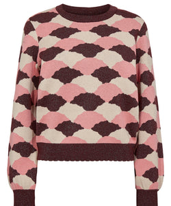 NÜMPH | LILA PULLOVER - PINK LEMONADE