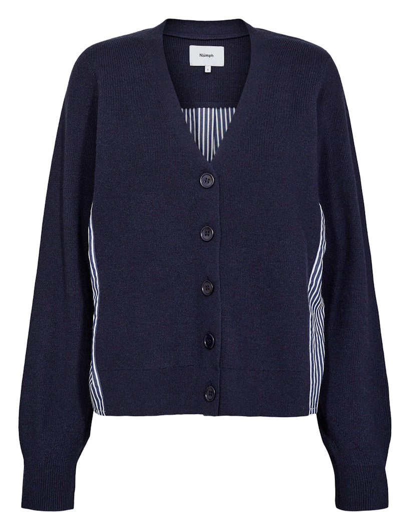 NÜMPH | MARSY CARDIGAN - DARK SAPHIRE