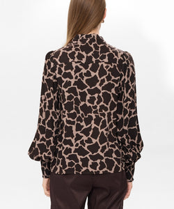 NÜMPH | HANA SHIRT - BLACK COFFEE