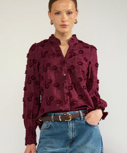 NÜMPH | LENEA SHIRT - FIG