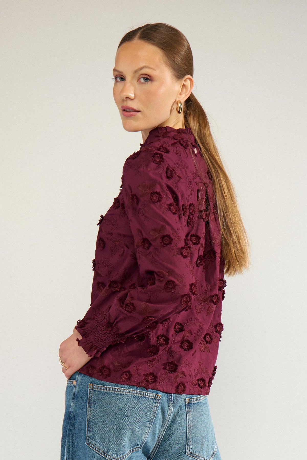 NÜMPH | LENEA SHIRT - FIG