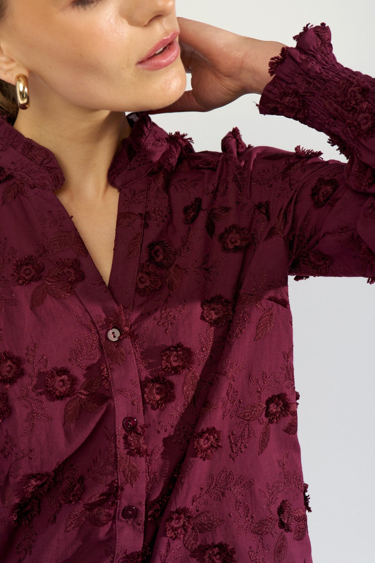 NÜMPH | LENEA SHIRT - FIG