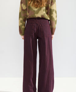 NÜMPH | BROOKLYN HR WIDE JEANS - FIG