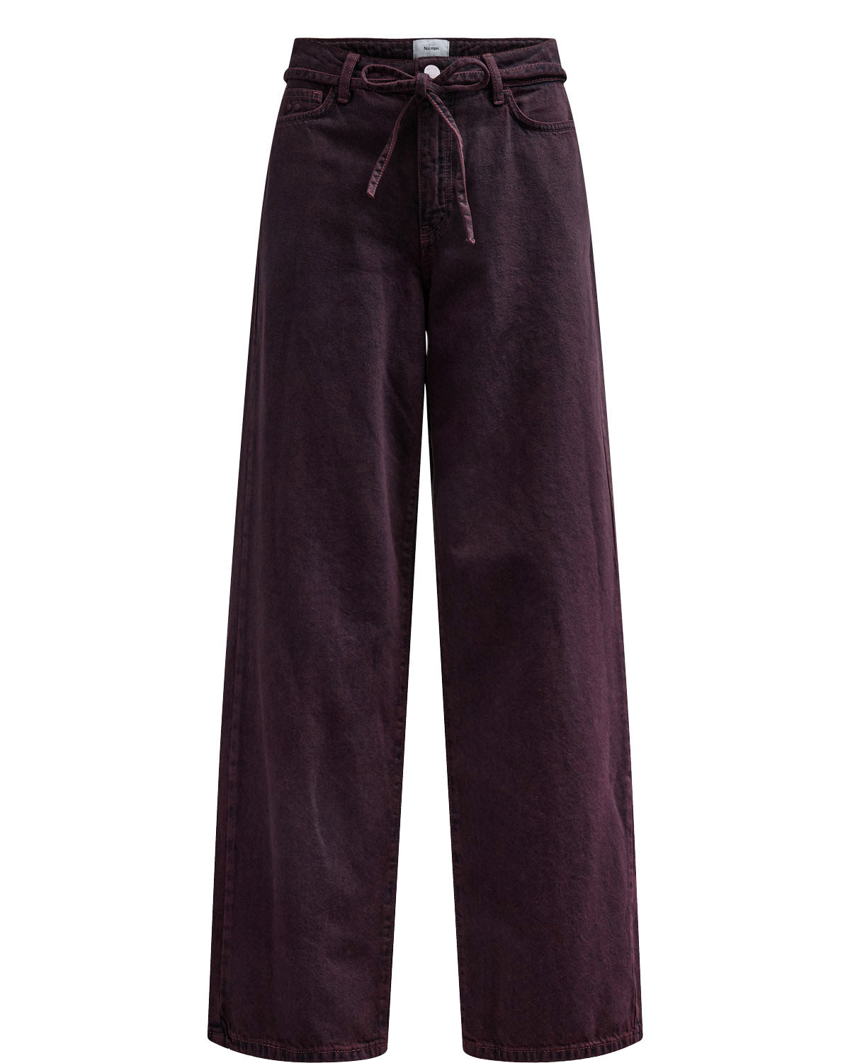 NÜMPH | BROOKLYN HR WIDE JEANS - FIG