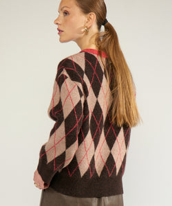 NÜMPH | TIKLA PULLOVER - GOJI BERRY