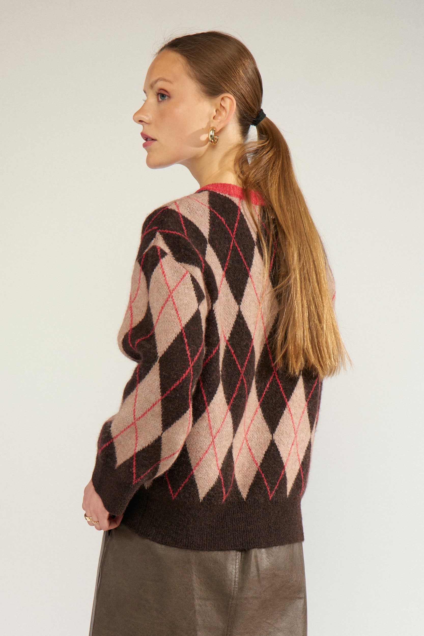 NÜMPH | TIKLA PULLOVER - GOJI BERRY