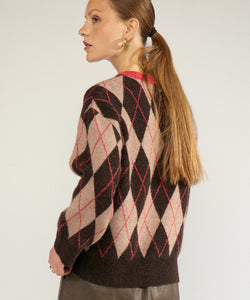 NÜMPH | TIKLA PULLOVER - GOJI BERRY