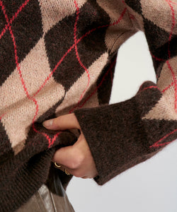 NÜMPH | TIKLA PULLOVER - GOJI BERRY