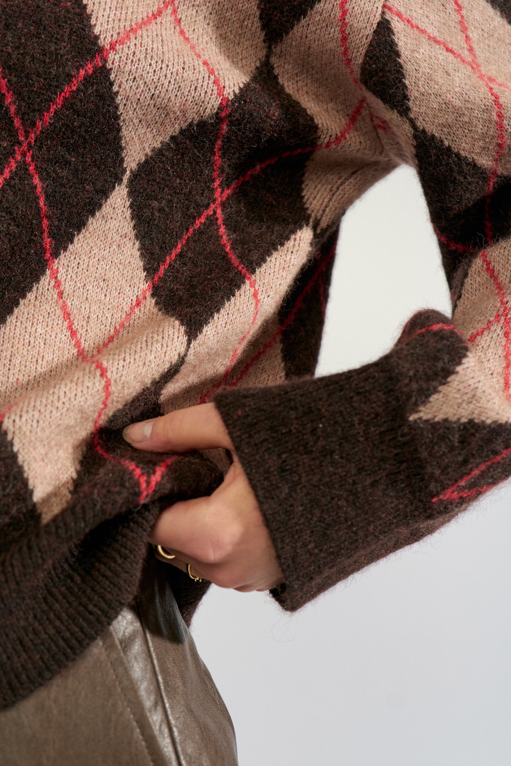 NÜMPH | TIKLA PULLOVER - GOJI BERRY