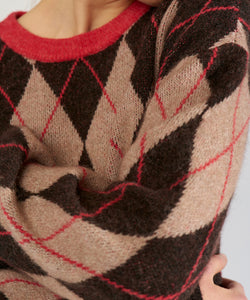 NÜMPH | TIKLA PULLOVER - GOJI BERRY