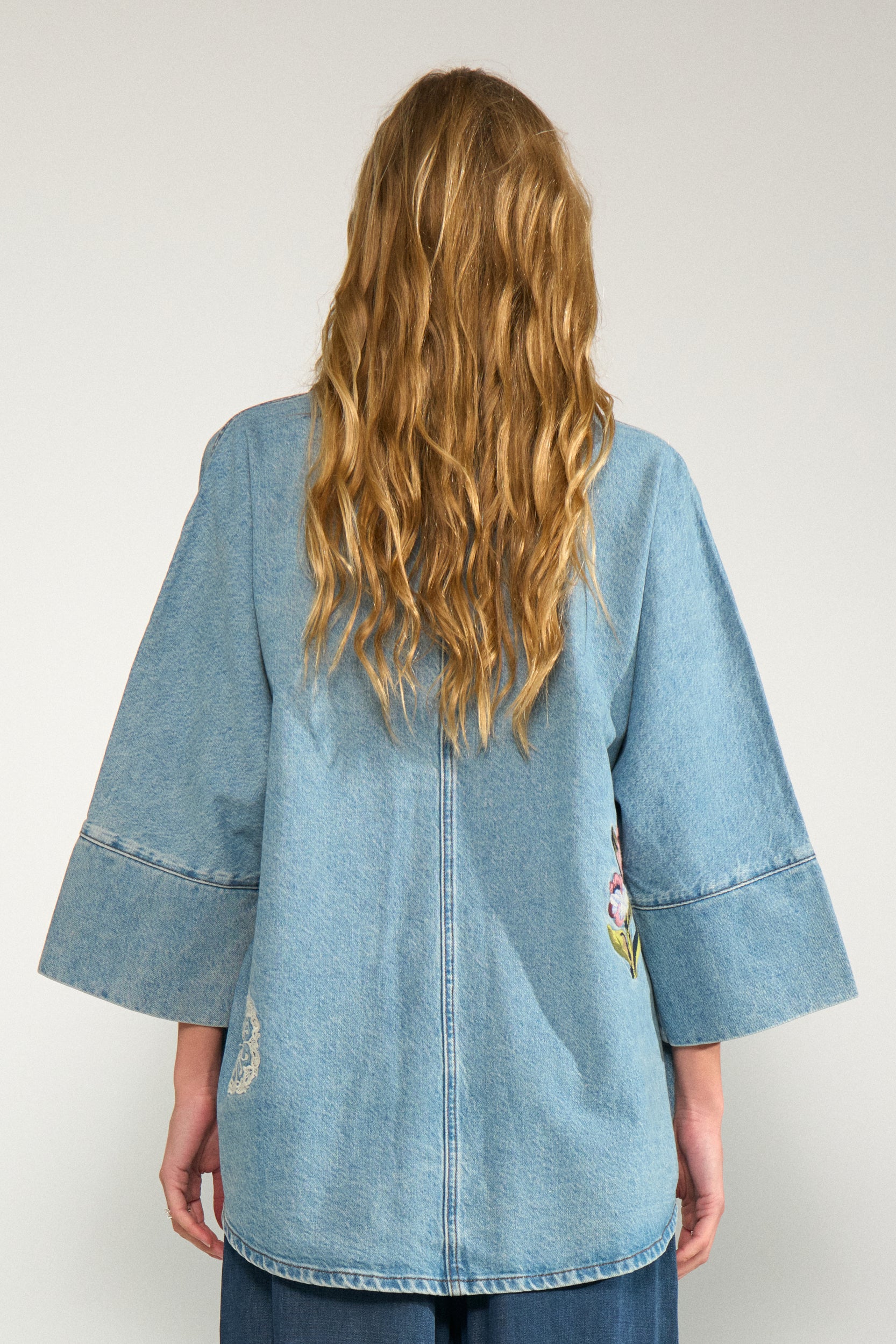 NÜMPH | DENMA OVERSIZE SHIRT - BLUE DENIM