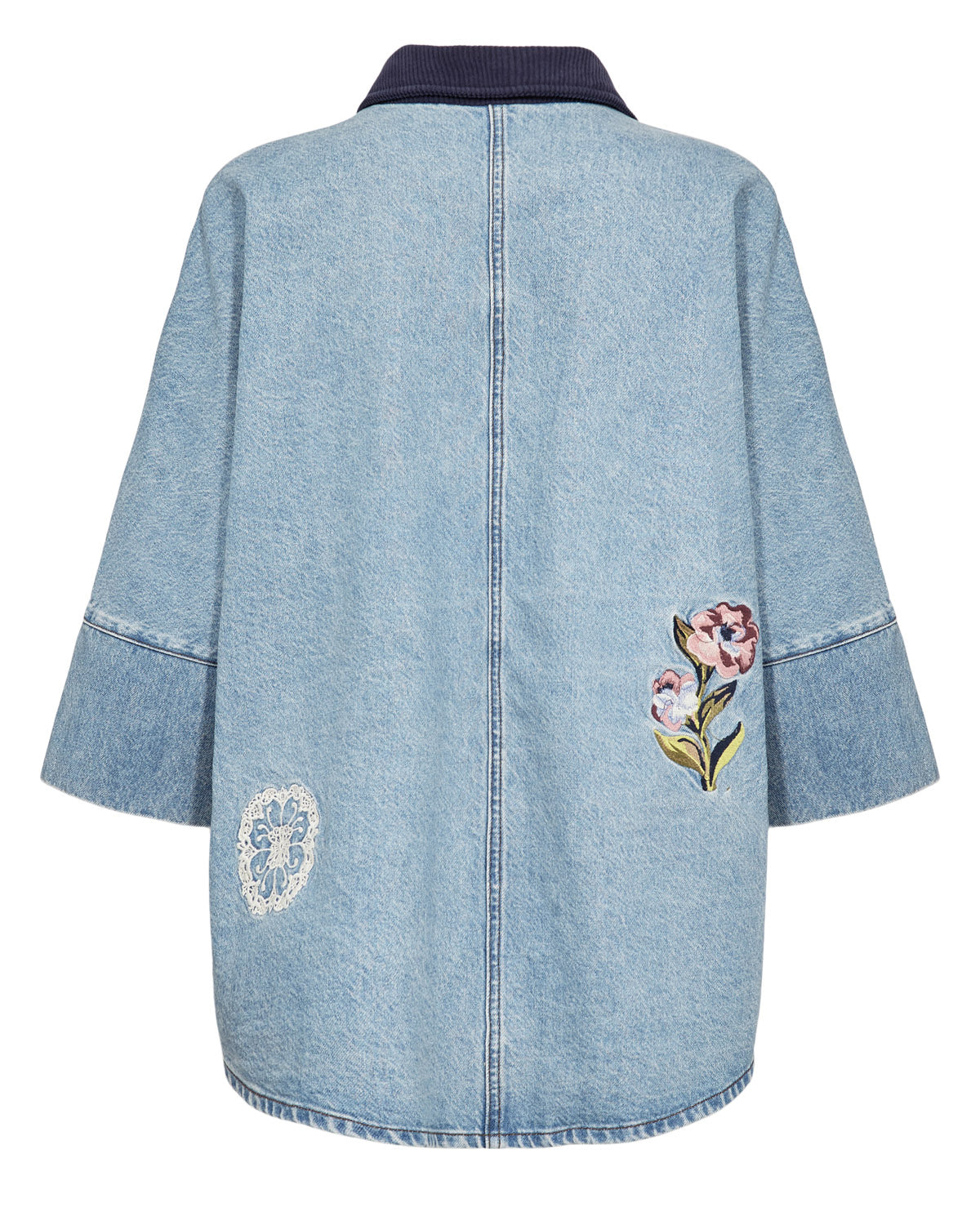 NÜMPH | DENMA OVERSIZE SHIRT - BLUE DENIM