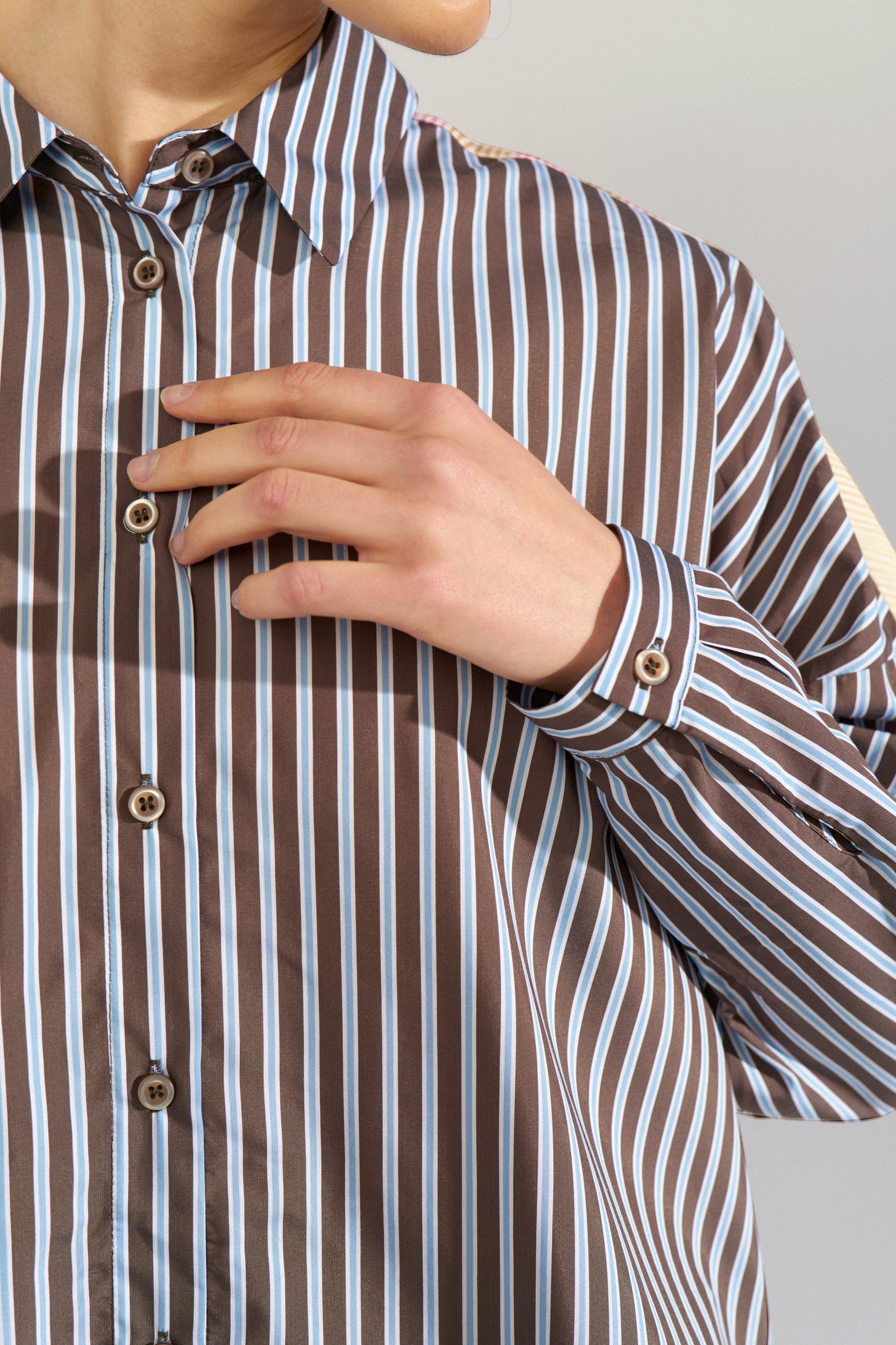 NÜMPH | HIGHLAND BOXY SHIRT - CALLA GREEN