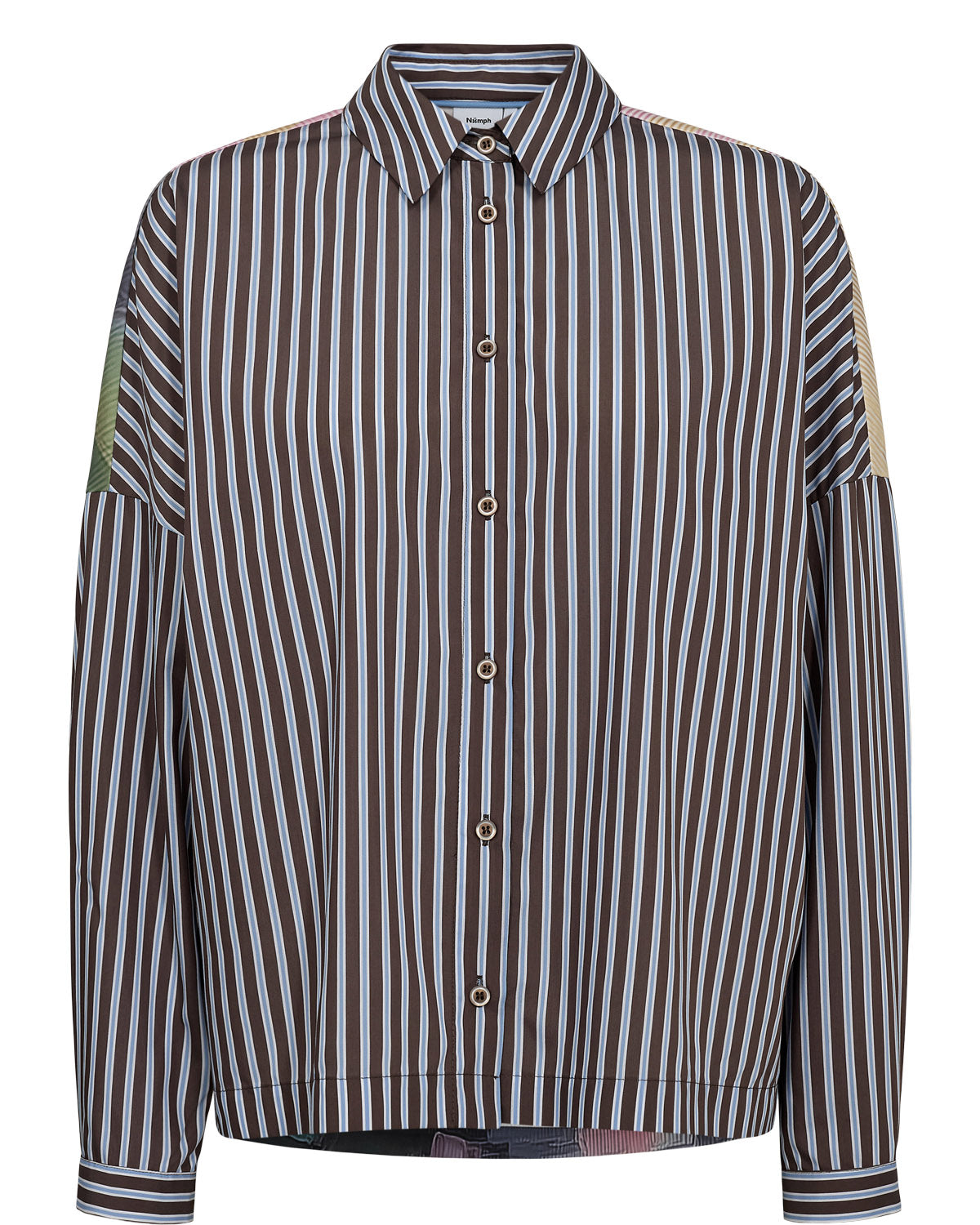 NÜMPH | HIGHLAND BOXY SHIRT - CALLA GREEN