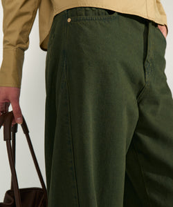 NÜMPH | AMSTERDAM HR BARREL JEANS - FOREST NIGHT