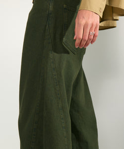 NÜMPH | AMSTERDAM HR BARREL JEANS - FOREST NIGHT