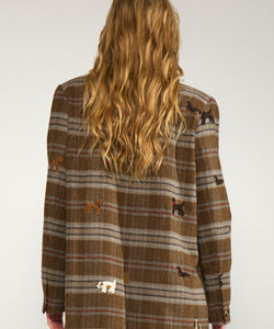 NÜMPH | EZMA OVERSIZE BLAZER - KELP