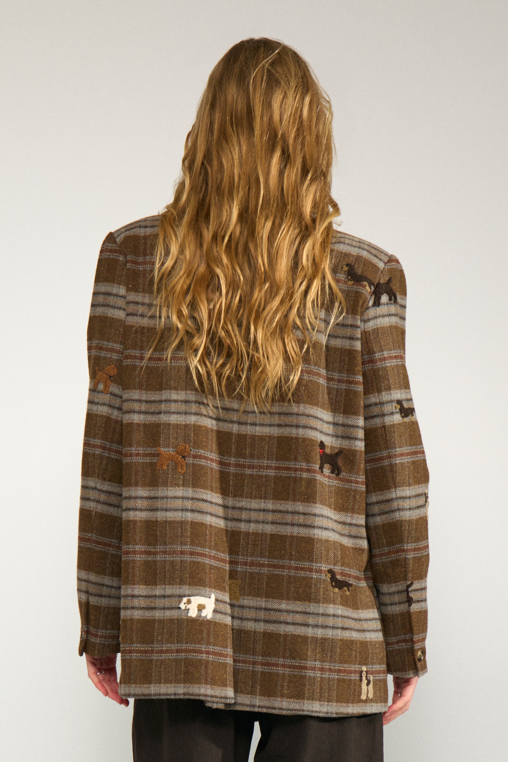 NÜMPH | EZMA OVERSIZE BLAZER - KELP