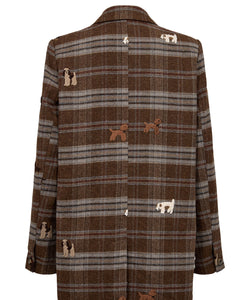 NÜMPH | EZMA OVERSIZE BLAZER - KELP