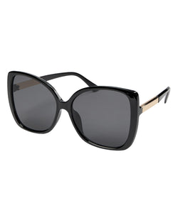 NUMPH | DITTE SUNGLASSES - BLACK