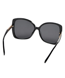 NUMPH | DITTE SUNGLASSES - BLACK