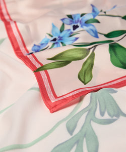 NUMPH |  KENJA SATIN SCARF - Mangano Calcite