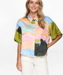 NÜMPH | MEADOW SHIRT - PEONY