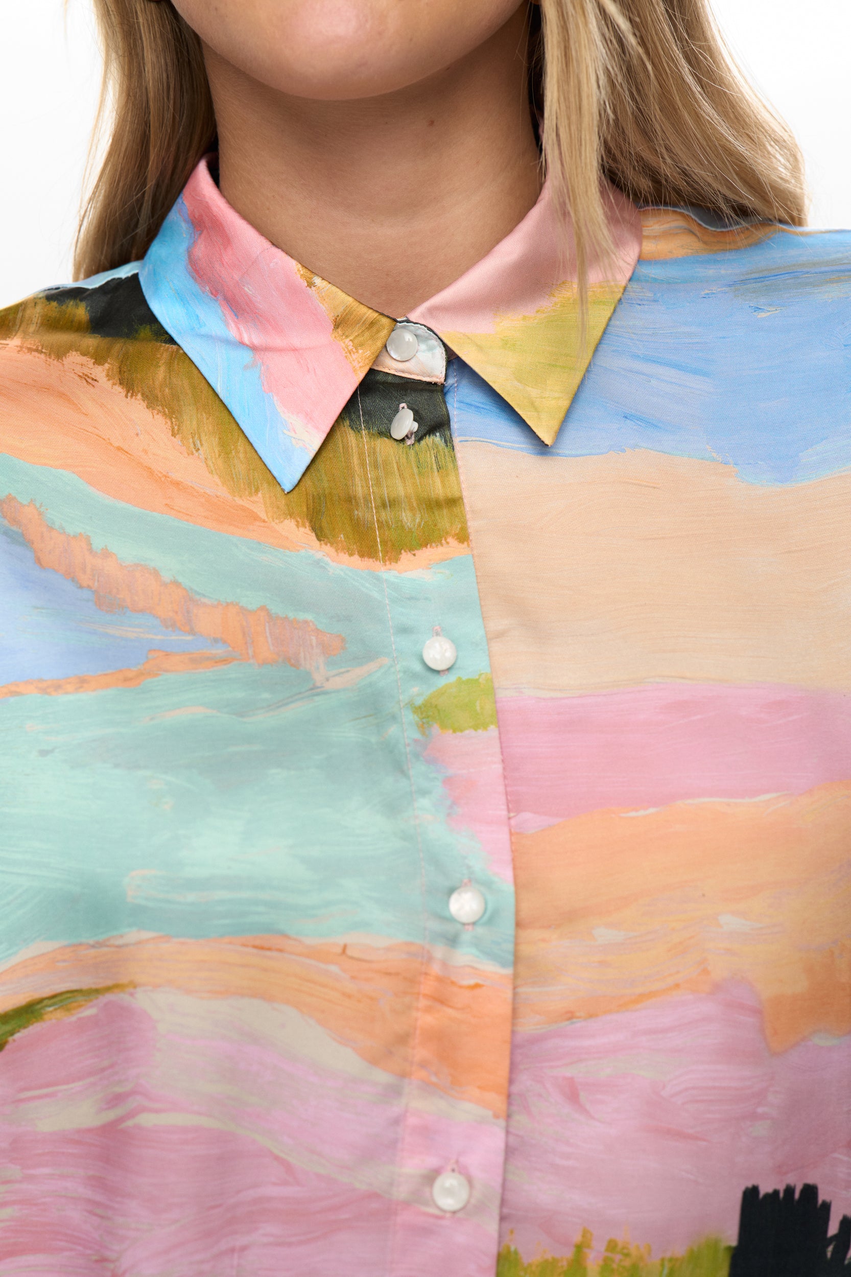 NÜMPH | MEADOW SHIRT - PEONY