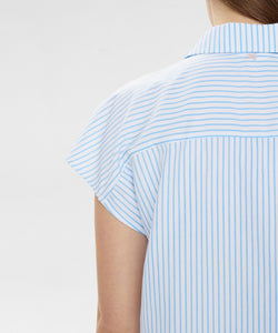 NÜMPH | ASHLEY EMBROIDERY SHIRT - AIRY BLUE