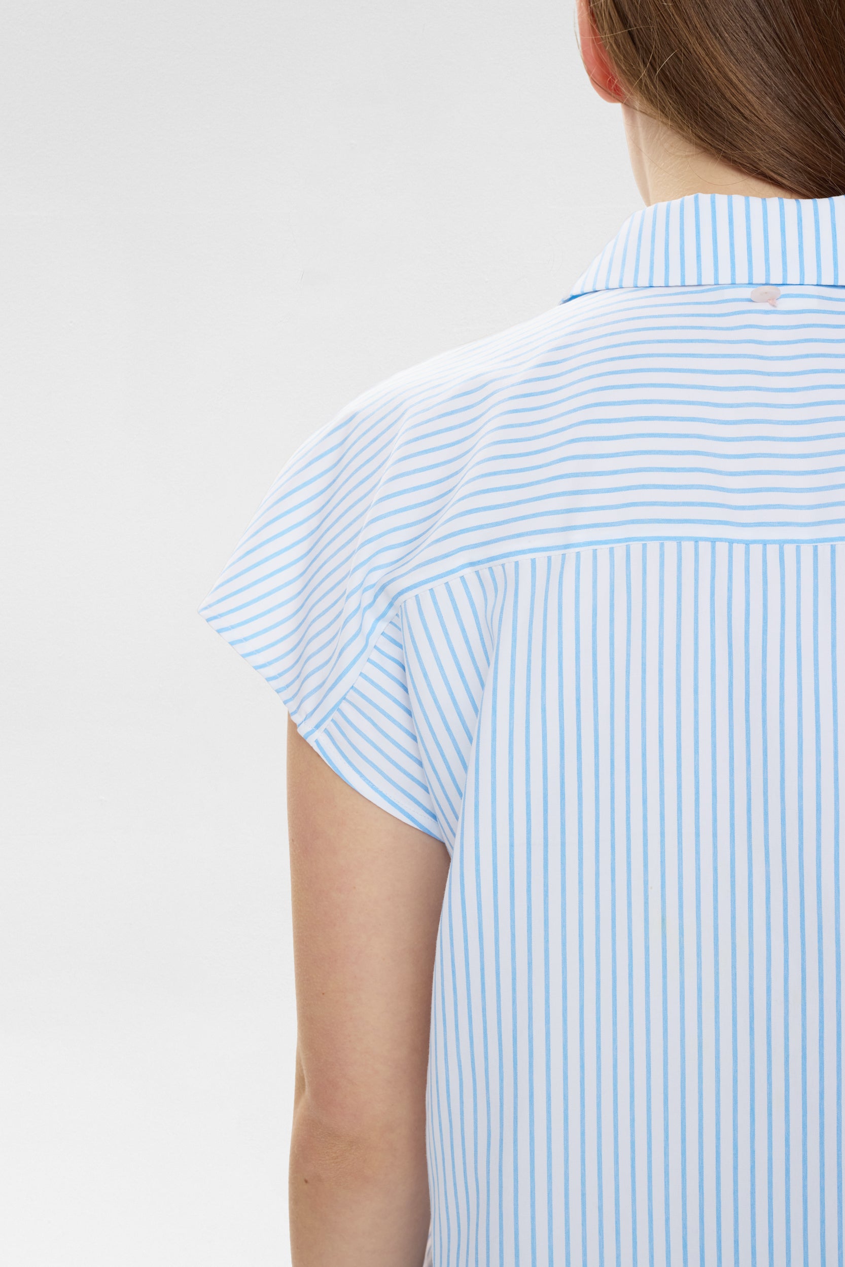 NÜMPH | ASHLEY EMBROIDERY SHIRT - AIRY BLUE