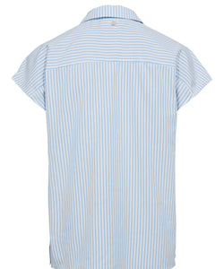 NÜMPH | ASHLEY EMBROIDERY SHIRT - AIRY BLUE