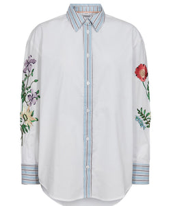 NÜMPH | FLORINDA SHIRT - BRIGHT WHITE