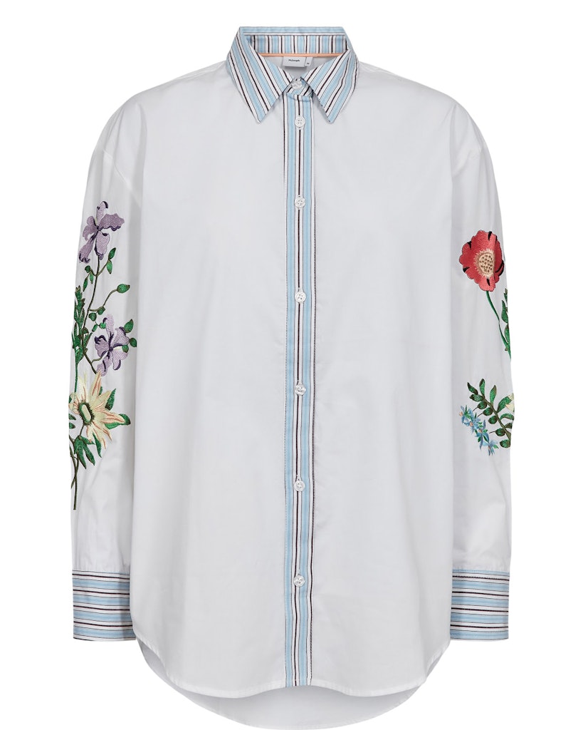 NÜMPH | FLORINDA SHIRT - BRIGHT WHITE