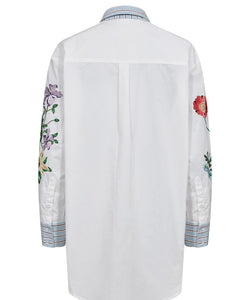 NÜMPH | FLORINDA SHIRT - BRIGHT WHITE
