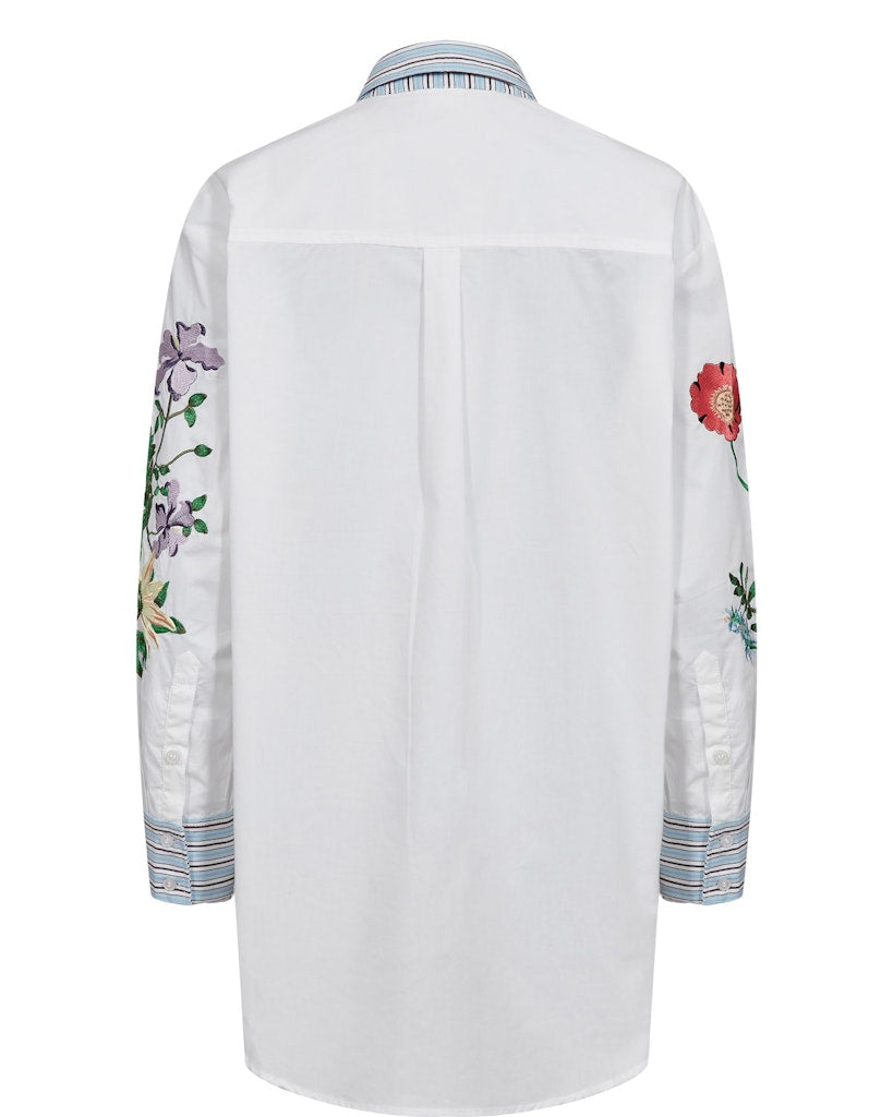 NÜMPH | FLORINDA SHIRT - BRIGHT WHITE