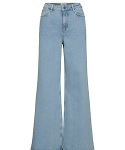 NÜMPH | PISA HR WIDE JEANS - LIGHT BLUE DENIM