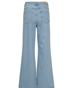 NÜMPH | PISA HR WIDE JEANS - LIGHT BLUE DENIM