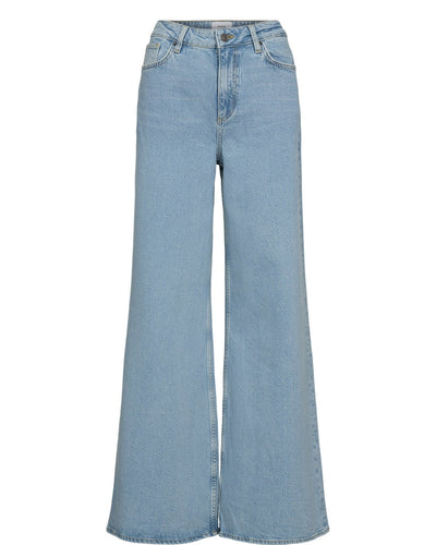 NÜMPH | PISA HR WIDE JEANS - LIGHT BLUE DENIM