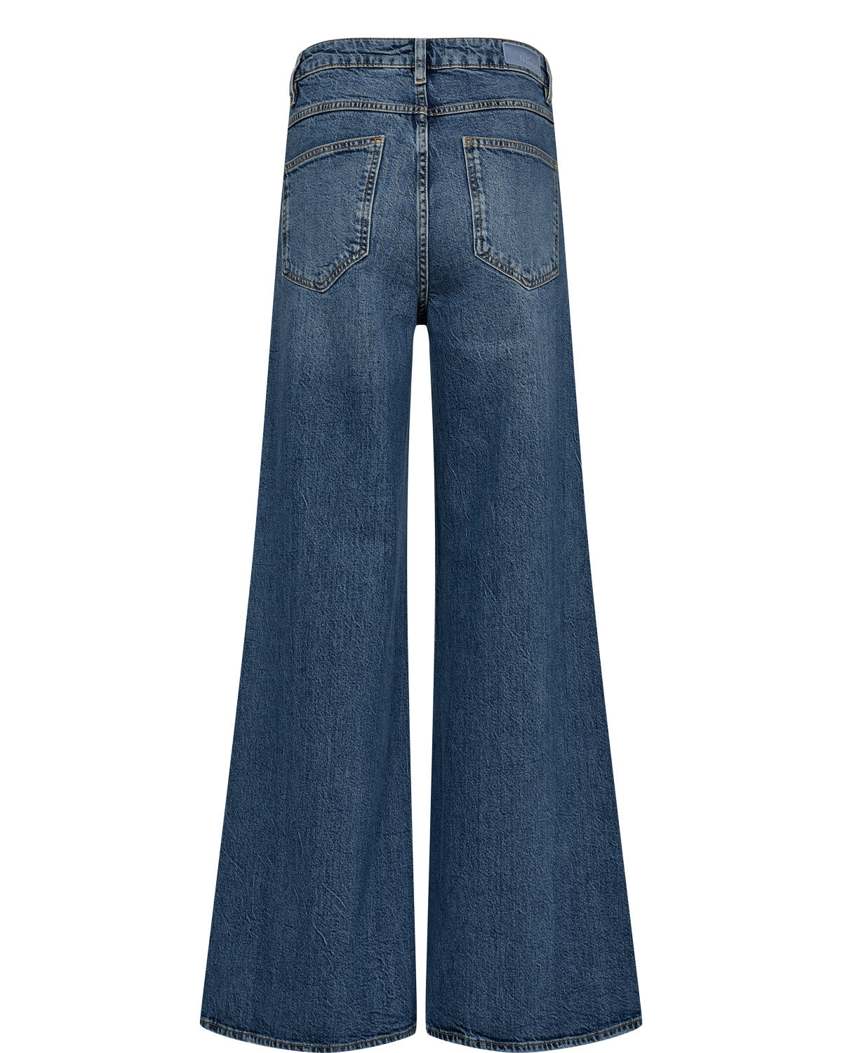 NÜMPH | PISA HR WIDE JEANS - MEDIUM BLUE DENIM