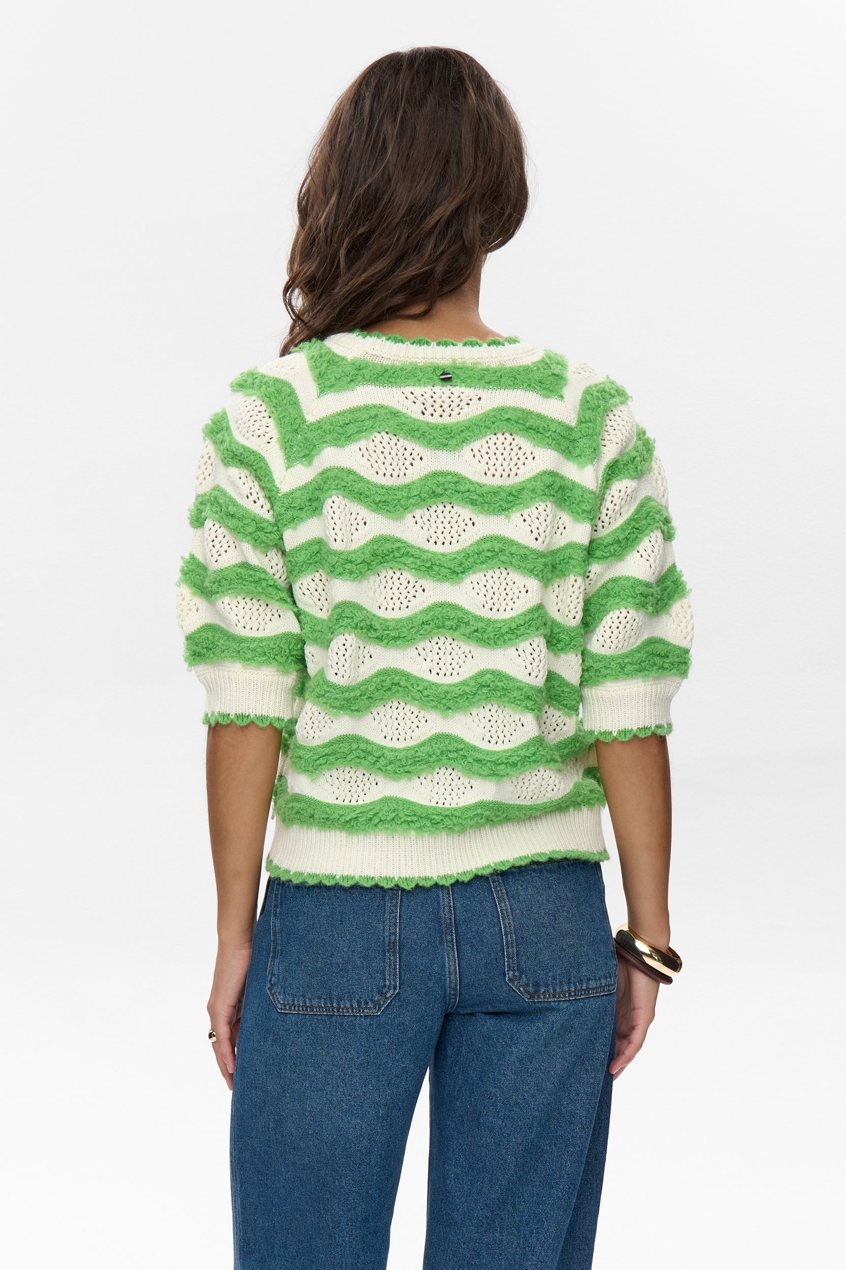 NÜMPH | KIRILLA PULLOVER - POISON GREEN