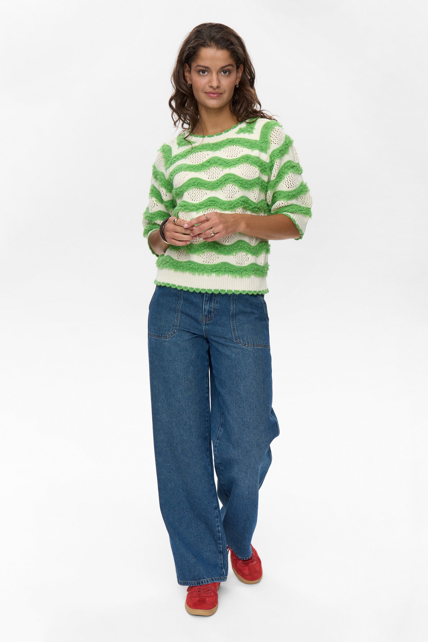 NÜMPH | KIRILLA PULLOVER - POISON GREEN