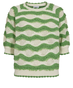 NÜMPH | KIRILLA PULLOVER - POISON GREEN