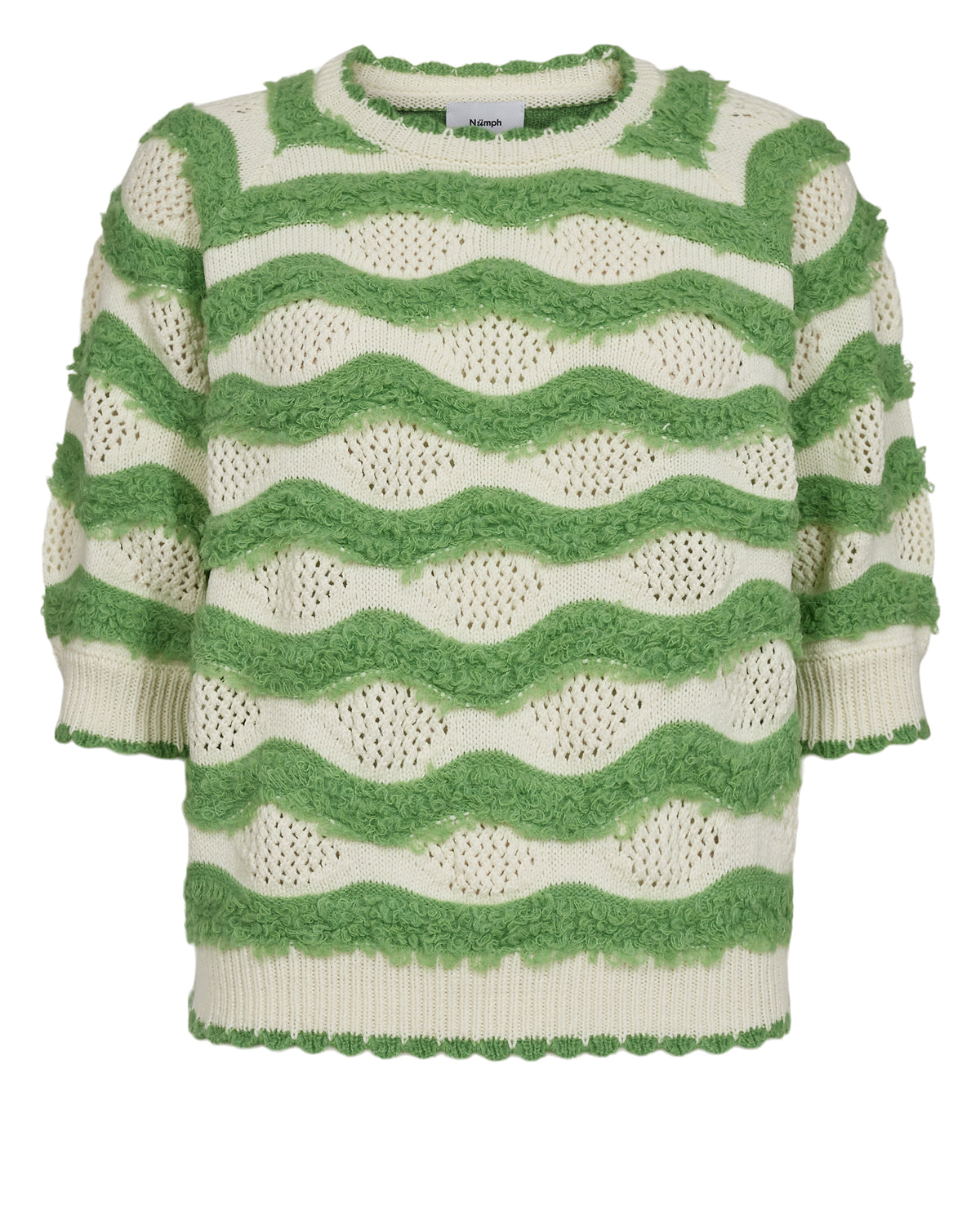 NÜMPH | KIRILLA PULLOVER - POISON GREEN