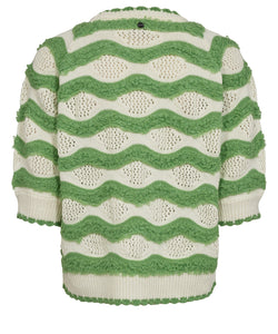 NÜMPH | KIRILLA PULLOVER - POISON GREEN