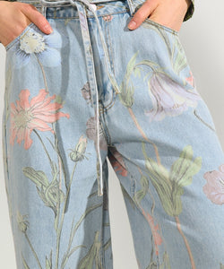 NÜMPH | VERONA HR WIDE JEANS - LIGHT BLUE DENIM