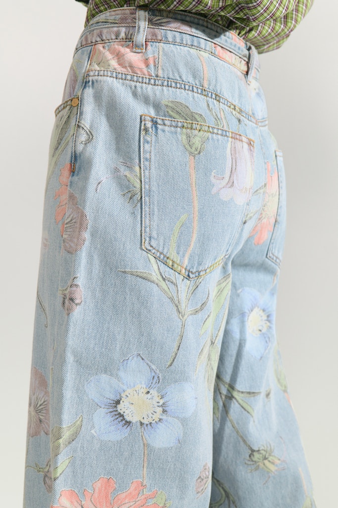 NÜMPH | VERONA HR WIDE JEANS - LIGHT BLUE DENIM