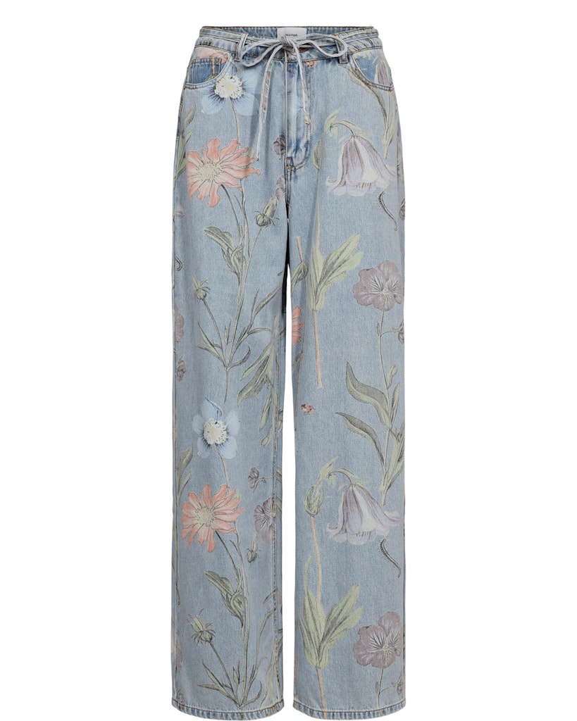 NÜMPH | VERONA HR WIDE JEANS - LIGHT BLUE DENIM