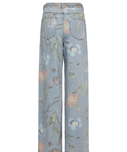NÜMPH | VERONA HR WIDE JEANS - LIGHT BLUE DENIM