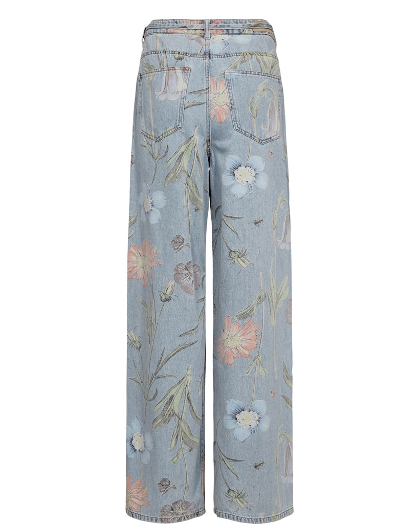 NÜMPH | VERONA HR WIDE JEANS - LIGHT BLUE DENIM