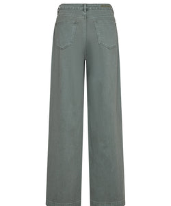 NÜMPH | HAMILTON HR WIDE JEANS - WASHED SEA GREEN